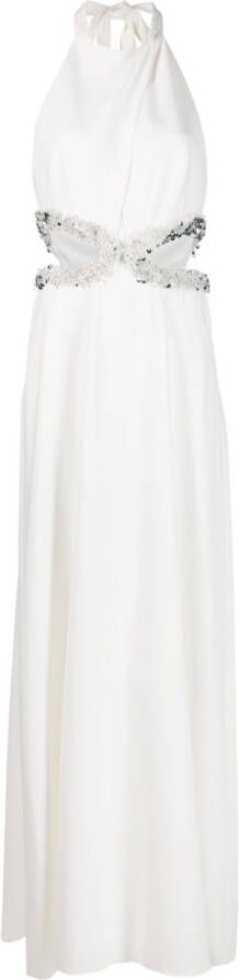Simkhai Maxi-jurk met uitgesneden detail Wit