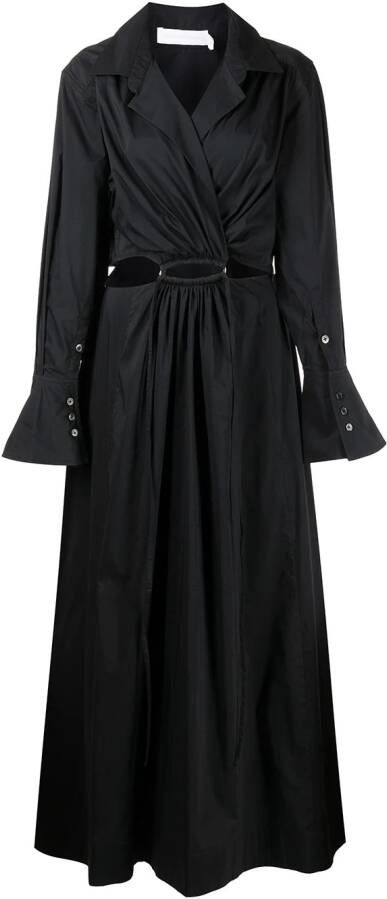 Simkhai Flared jurk Zwart