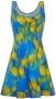 Simkhai Flared mini-jurk Blauw - Thumbnail 1