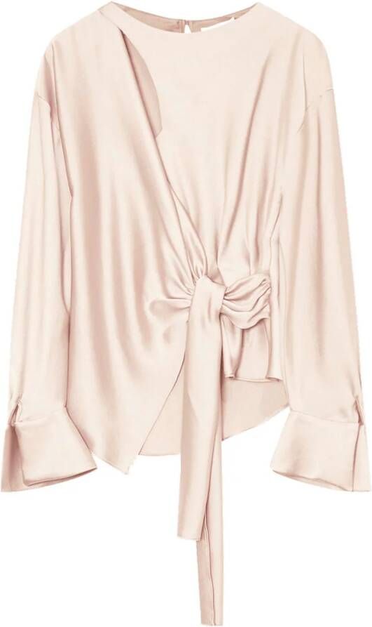 Simkhai Geknoopte top Beige