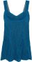 Simkhai Georgeta mouwloze mini-jurk Blauw - Thumbnail 1