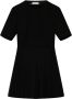 Simkhai Midi-jurk met plooirok Zwart - Thumbnail 1