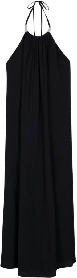 Simkhai Midi-jurk met open rug Zwart