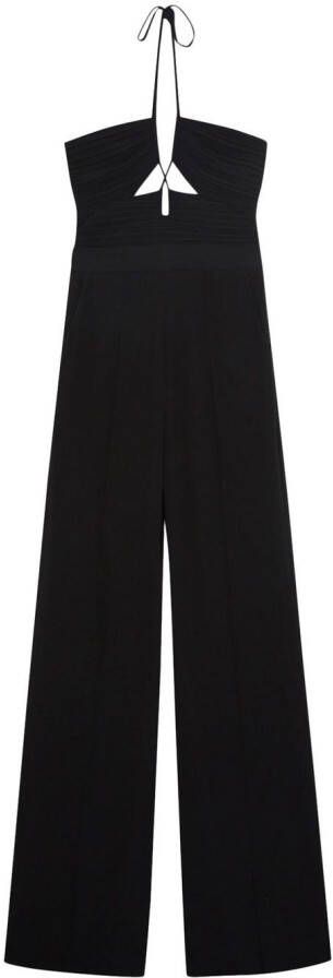 Simkhai Plissé jumpsuit Zwart