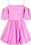 Simkhai Mini-jurk met pofmouwen Roze - Thumbnail 1