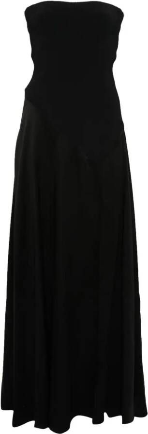 Simkhai Strapless maxi-jurk Zwart