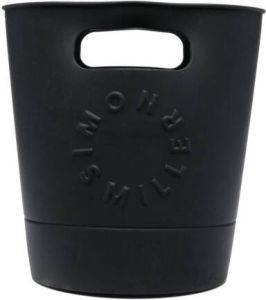 Simon Miller Bucket-tas met logo reliëf Zwart