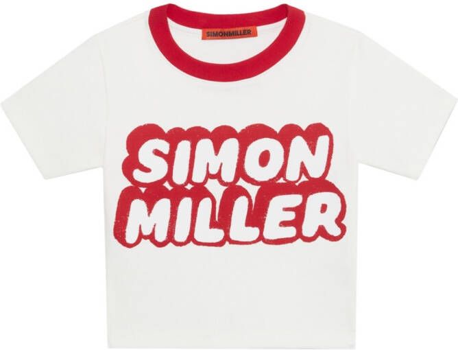 Simon Miller T-shirt met logoprint Wit