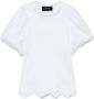 Simone Rocha Blouse verfraaid met parels Wit - Thumbnail 1