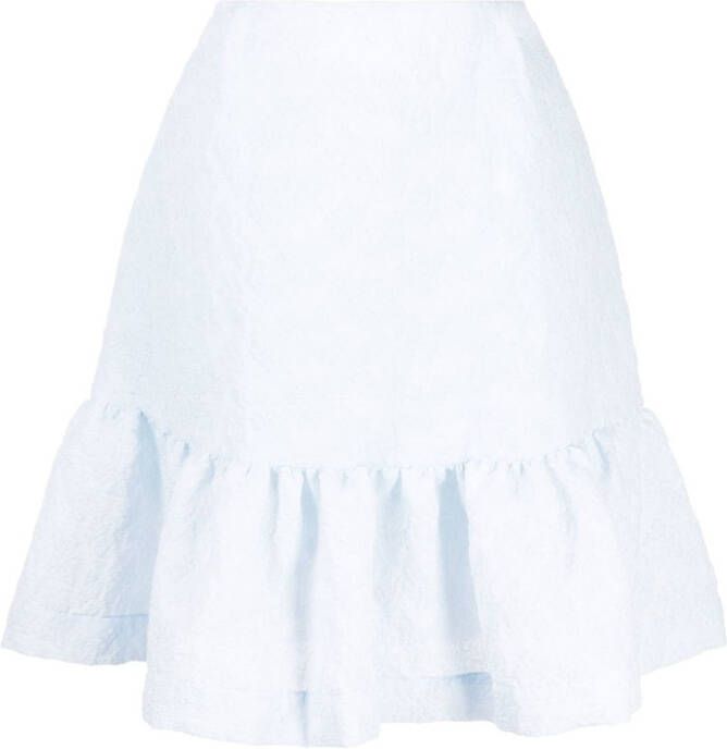 Simone Rocha Flared rok Blauw