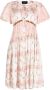 Simone Rocha Midi-jurk met pofmouwen Roze - Thumbnail 1