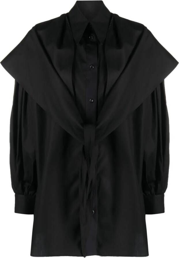Simone Rocha Gelaagde blouse Zwart