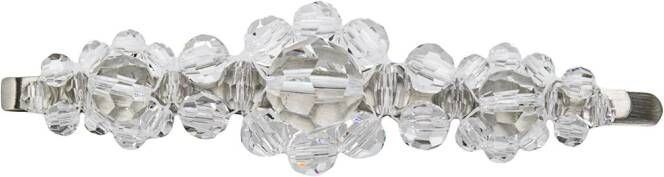 Simone Rocha Haarclip met kralen Metallic