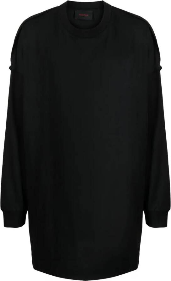 Simone Rocha Jersey T-shirt Zwart