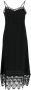 Simone Rocha Midi-jurk met V-hals Zwart - Thumbnail 1