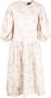 Simone Rocha Midi-jurk met pofmouwen Beige - Thumbnail 1