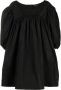 Simone Rocha Mini-jurk met pofmouwen Zwart - Thumbnail 1