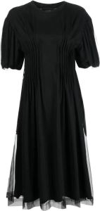 Simone Rocha Tulen mini-jurk Zwart