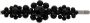 Simone Rocha Verfraaide haarclip Zwart - Thumbnail 1