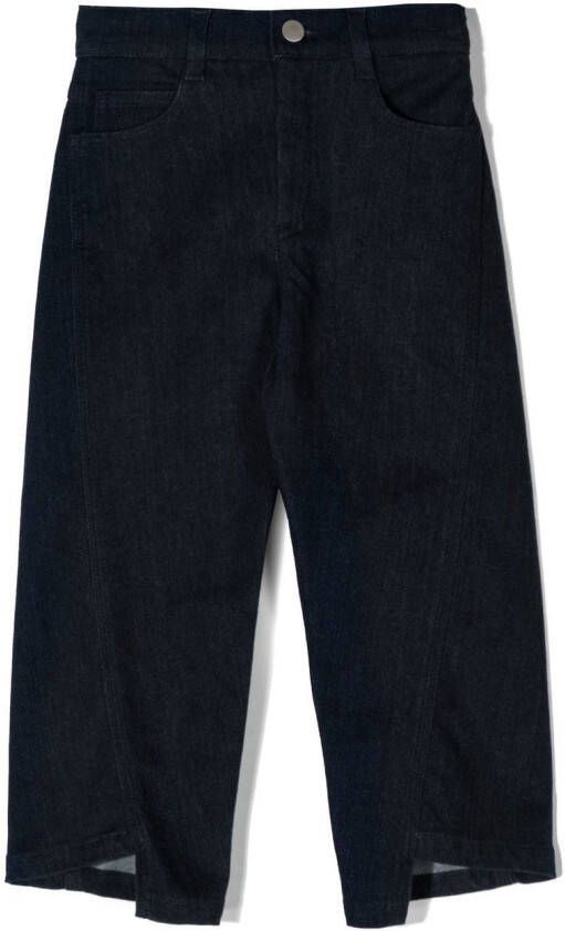 Simonetta Asymmetrische jeans Blauw