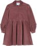 Simonetta Button-up jurk Paars - Thumbnail 1