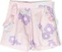 Simonetta Shorts met ruchedetail Roze - Thumbnail 1