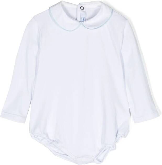 Siola Body met contrasterende afwerking Wit