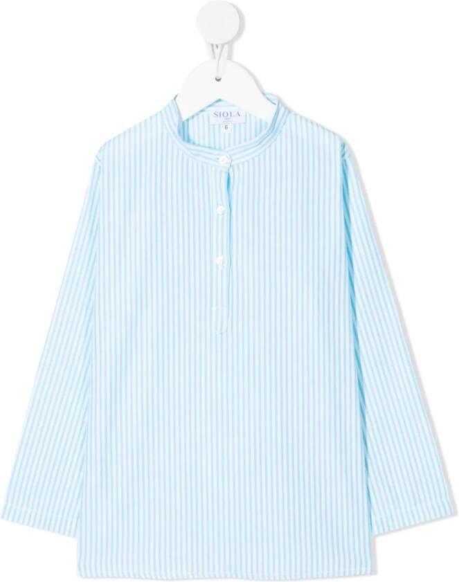 Siola Button-up shirt Blauw