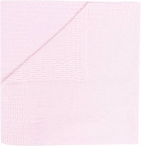 Siola Deken met strikdetail Roze