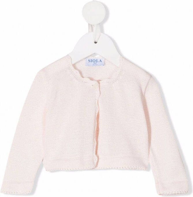 Siola Gebreid vest Roze