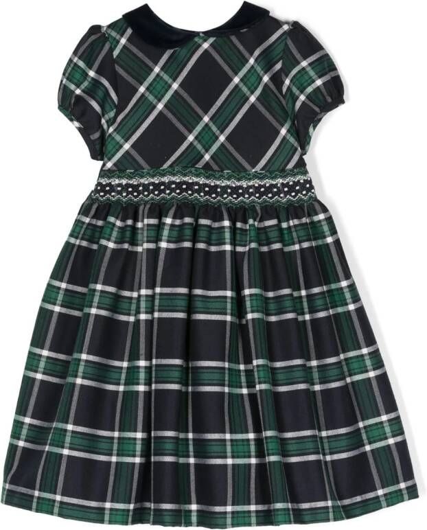 Siola Midi-jurk met borduurwerk Groen