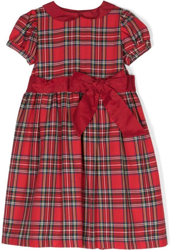 Siola Midi-jurk met strikdetail Rood