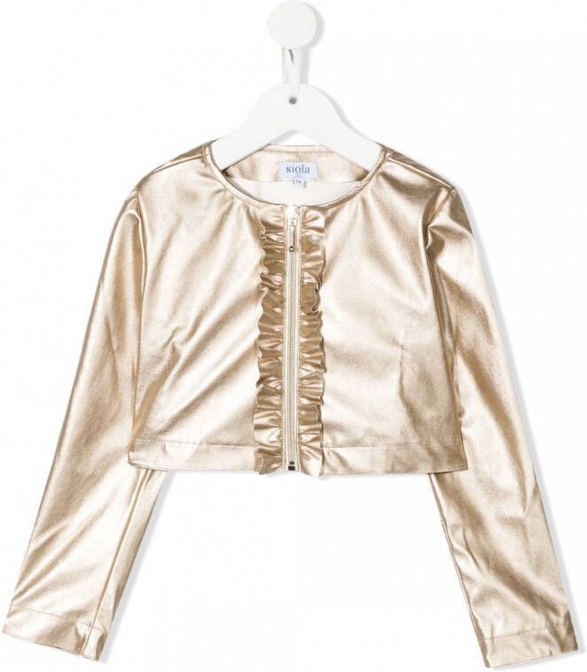 Siola Jack met ruche afwerking Goud