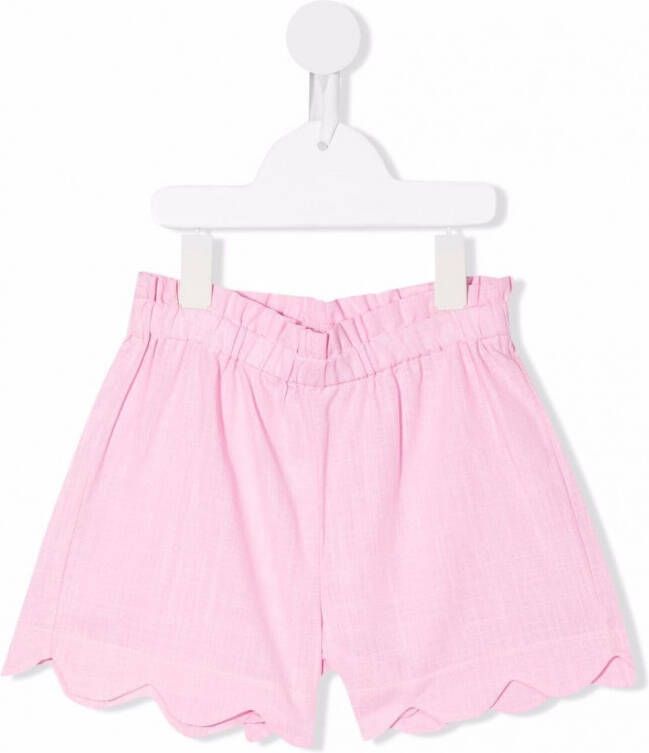 Siola Gewelfde shorts Roze