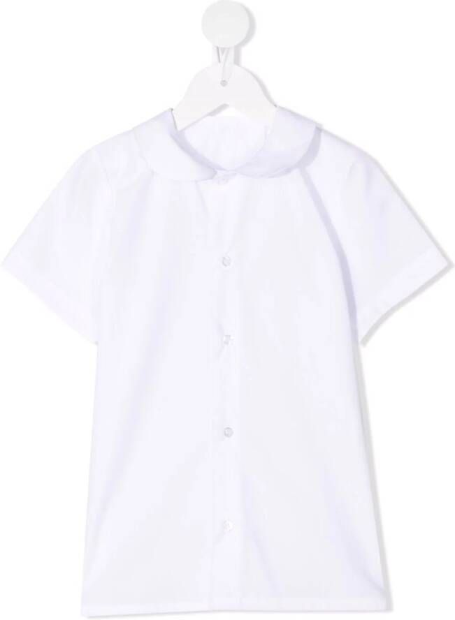 Siola Shirt met Peter Pan kraag Wit