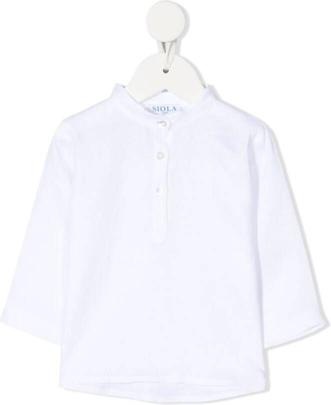 Siola Shirt met ronde hals Wit