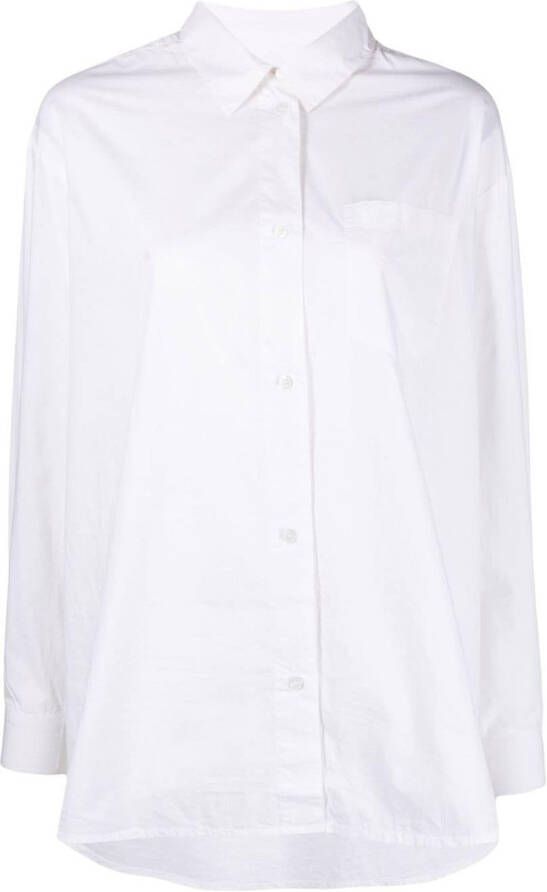 Skall Studio Blouse van biologisch katoen Wit