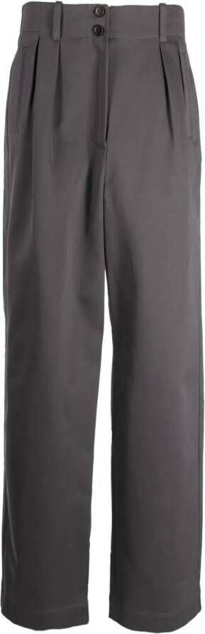 Skall Studio Straight pantalon Grijs