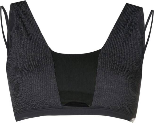 AMIR SLAMA GYM SLAMA GYM + MANLY sport-bh Zwart