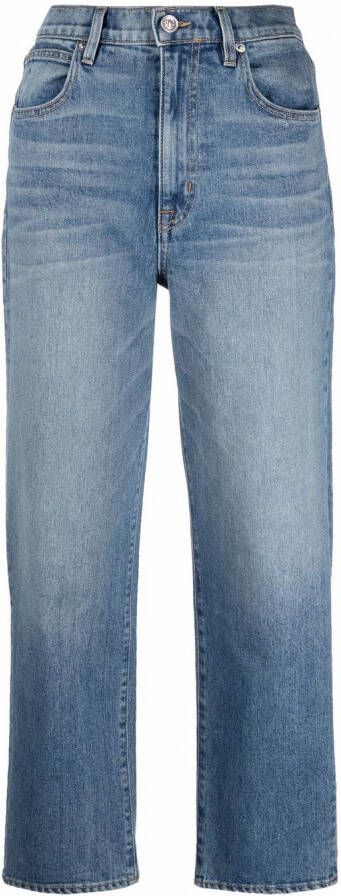 SLVRLAKE Cropped jeans Blauw