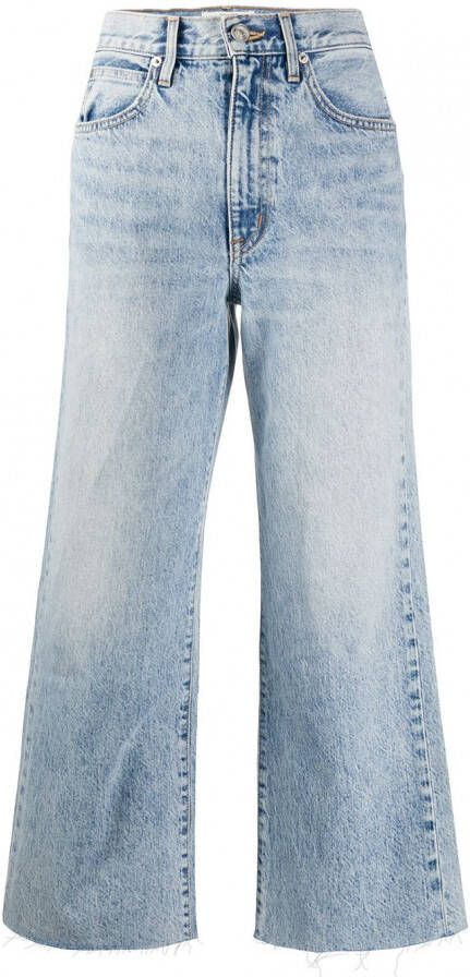 SLVRLAKE Cropped jeans Blauw