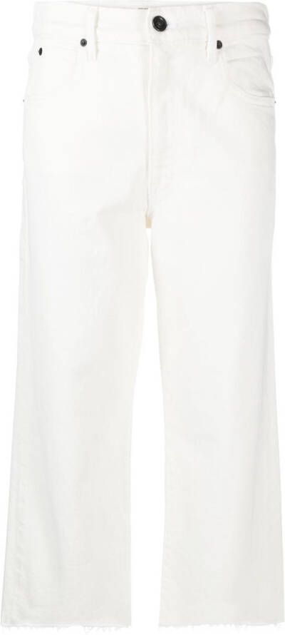 SLVRLAKE Cropped jeans Wit