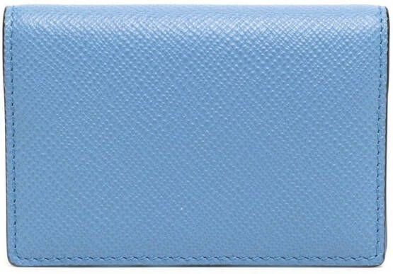 Smythson Leren portemonnee Blauw