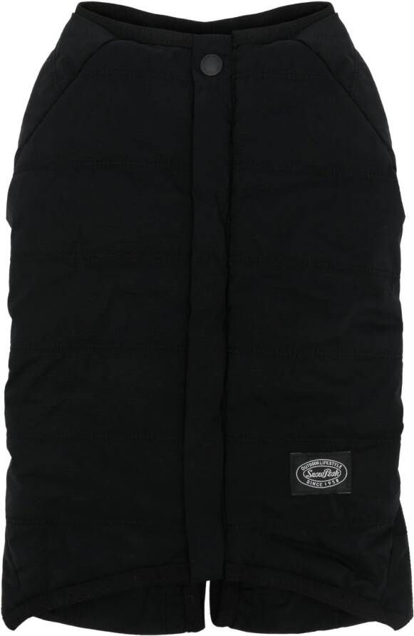 Snow Peak Parka met logopatch Zwart