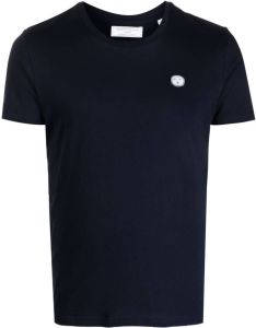 Société Anonyme chest logo-patch T-shirt Blauw