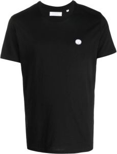Société Anonyme chest logo-patch T-shirt Zwart