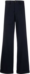 Société Anonyme straight-leg tailored trousers Blauw