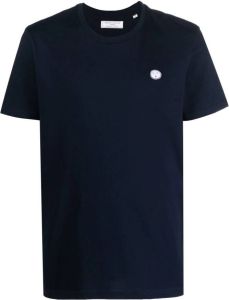 Société Anonyme T-shirt met logopatch Blauw