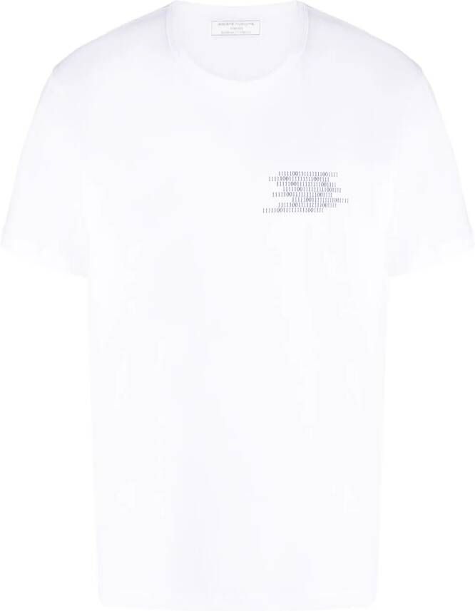 Société Anonyme T-shirt met logoprint Wit