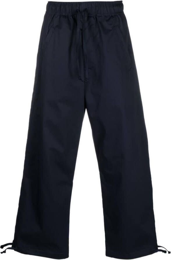 Société Anonyme Broek met wijde pijpen Blauw